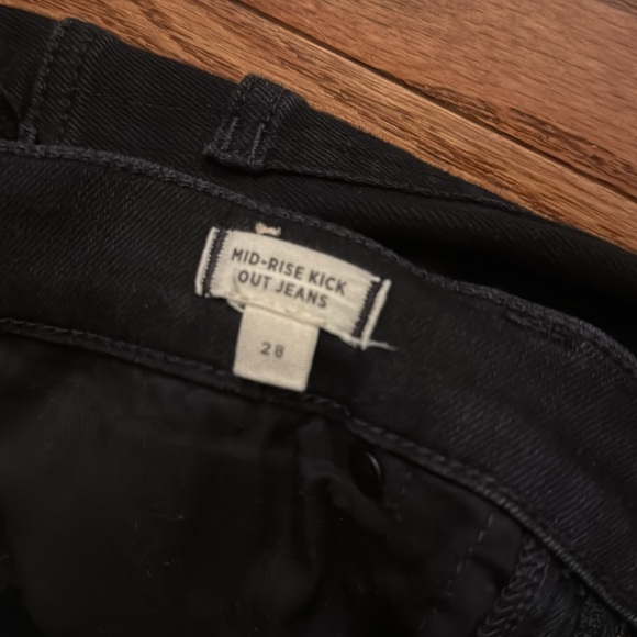 Madewell Midrise Kick Jeans - Picture 3 of 4